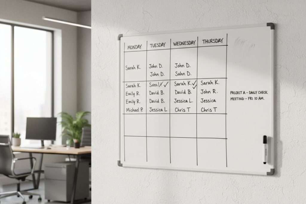 Exemple de planning horaire 4×8 : comment l’organiser